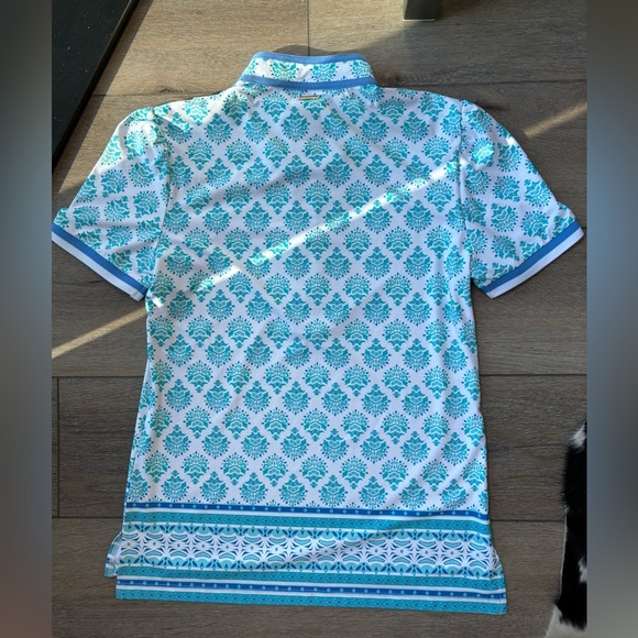 Short sleeve UPF 50 1/2 front zip top - Picture 10 of 10